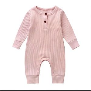 🛍️ 3 for $12 NEW! Baby Girl/Boy Romper Long Sleeve Knitted Jumpsuit 3-6 month